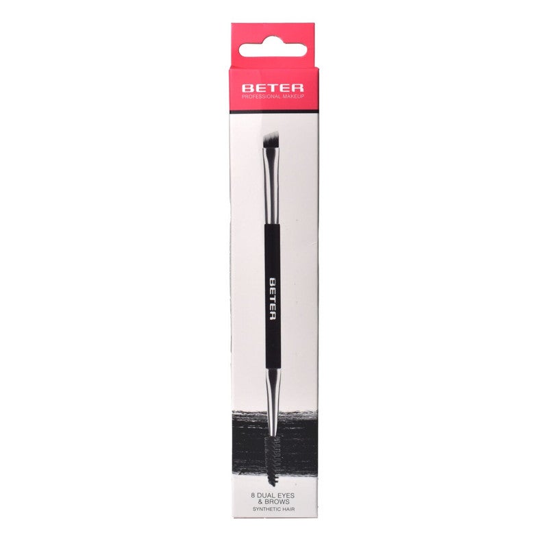 BETER Double brush for eyebrows and eyelashes, synthetic hair. Nº 8 - Image 3